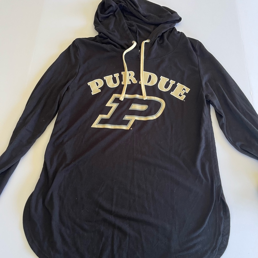 Colosseum Black and Gold Women's Hoodie